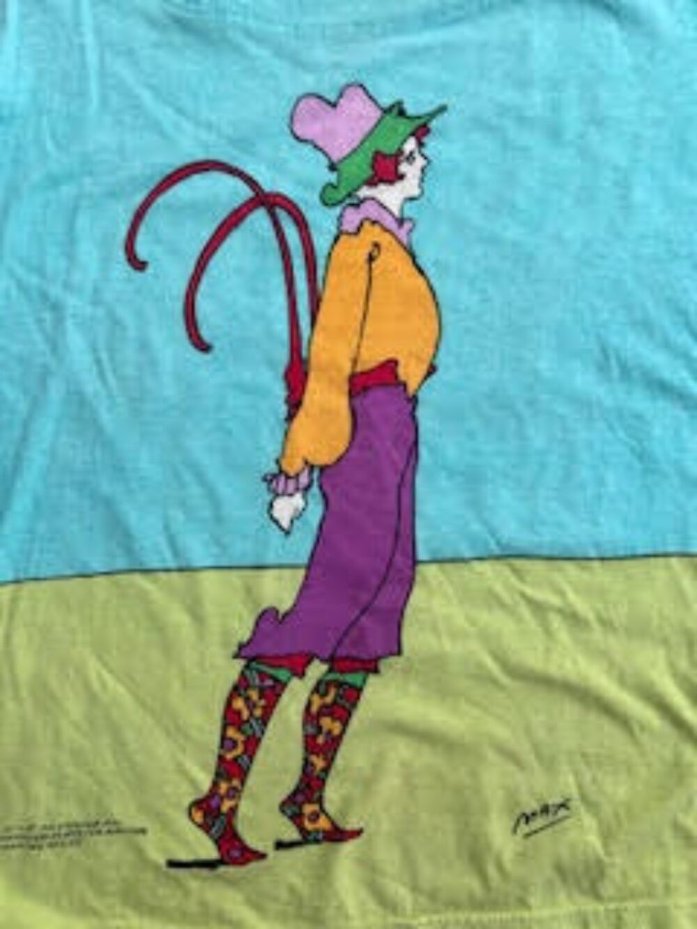 Vintage Peter Max Art Longsleeve Tee